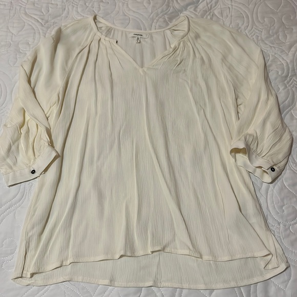 Maurice’s, size Small, cream blouse - Picture 1 of 5